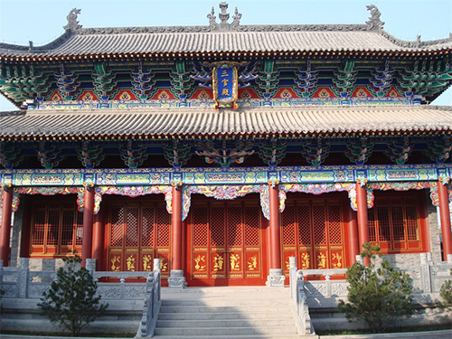青州三官?gòu)R古建筑修繕